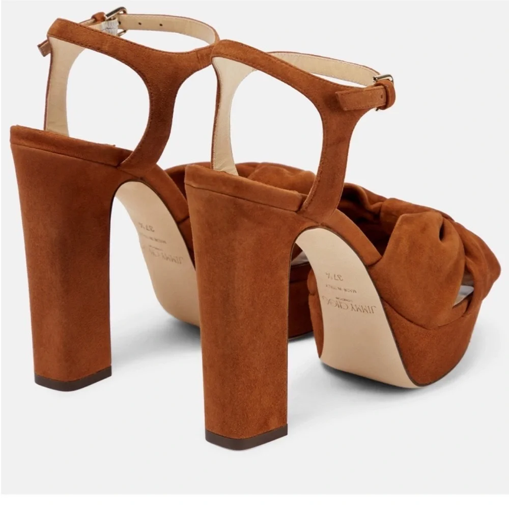 Jimmy Choo Heloise Platform Sandal Heels